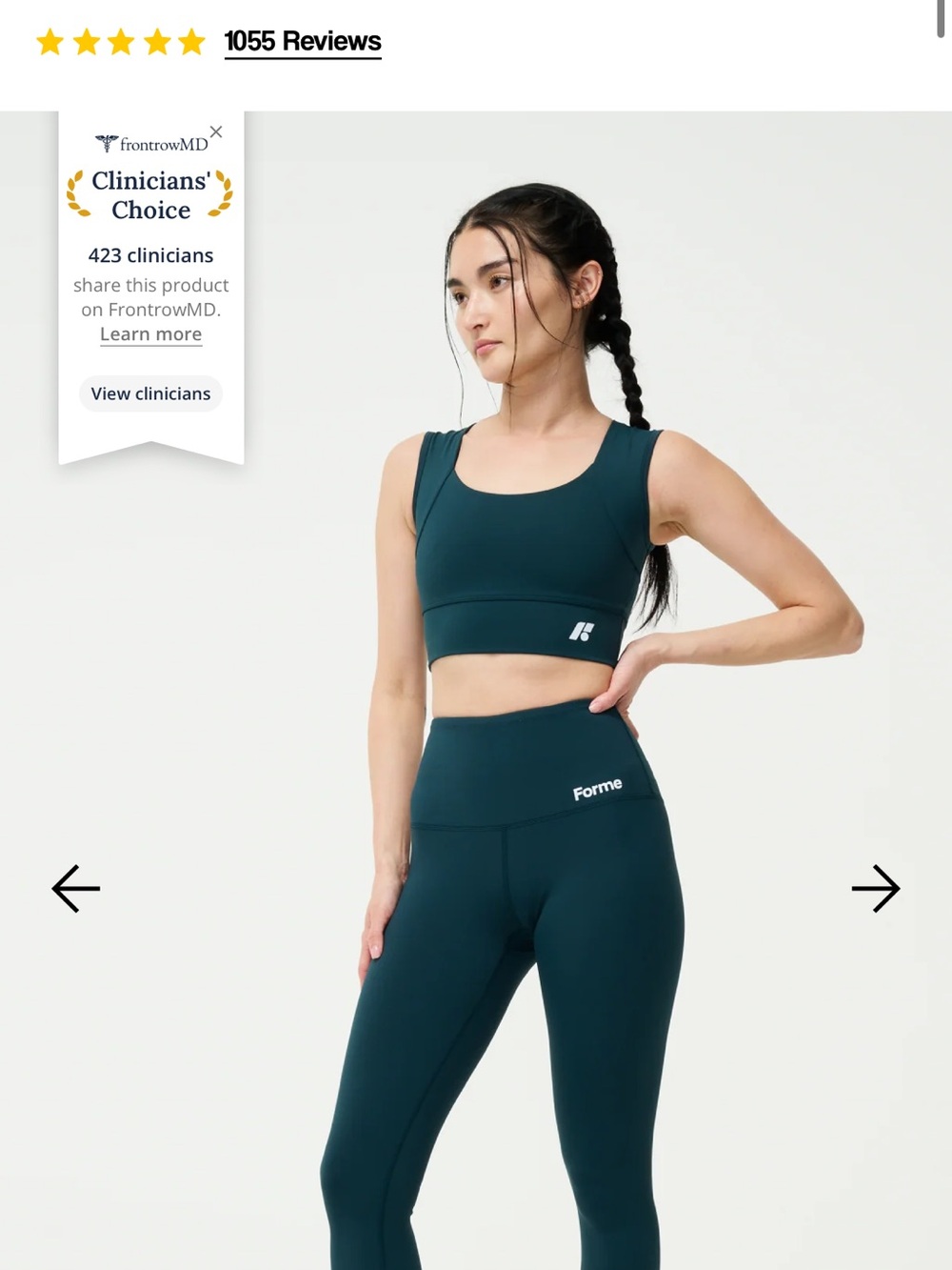 Forme High-Rise Sculpt Leggings Posture Support